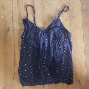 American Eagle Navy Crop Tank